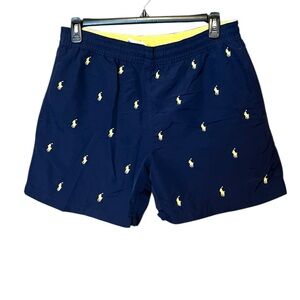 Polo Ralph Lauren Yellow and Blue Swim Shorts